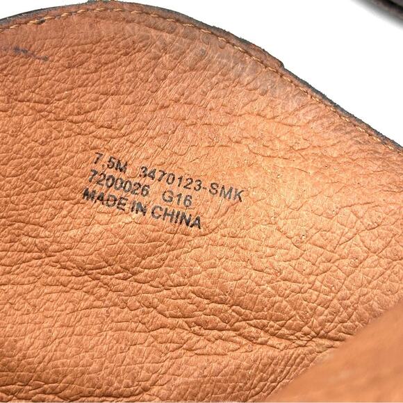 FRYE  Madeline Short Distressed Smoke Leather Boots Women’s Size 7.5 - Picture 10 of 16